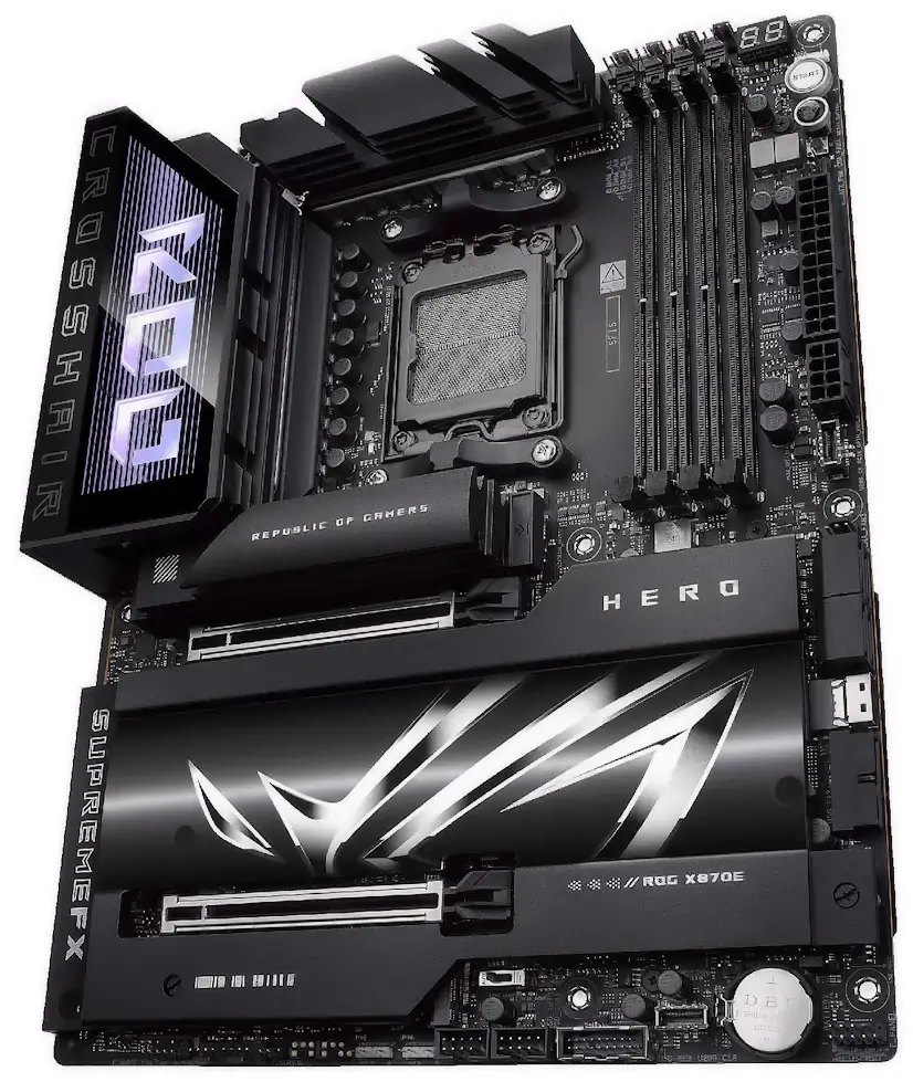 Montaje Placa Base ASUS ROG CROSSHAIR X870E DARK HERO Lozoyuela Lozoyuela Gaming - Montaje Placa Base ASUS ROG CROSSHAIR X870E DARK HERO Lozoyuela